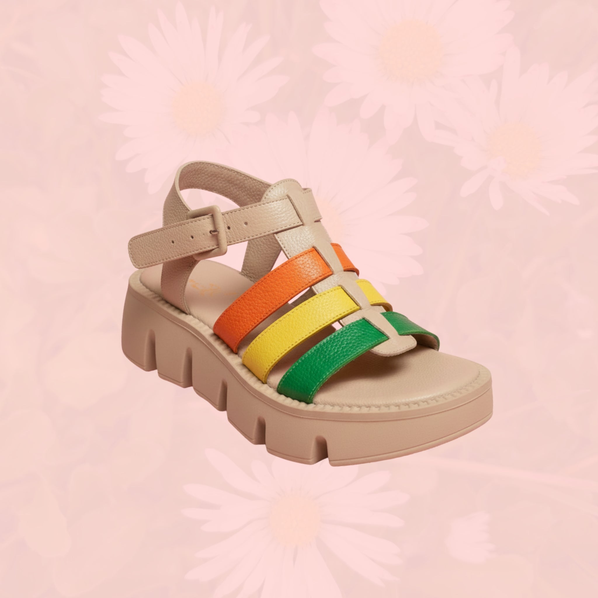 Elora Multicolor Sandals