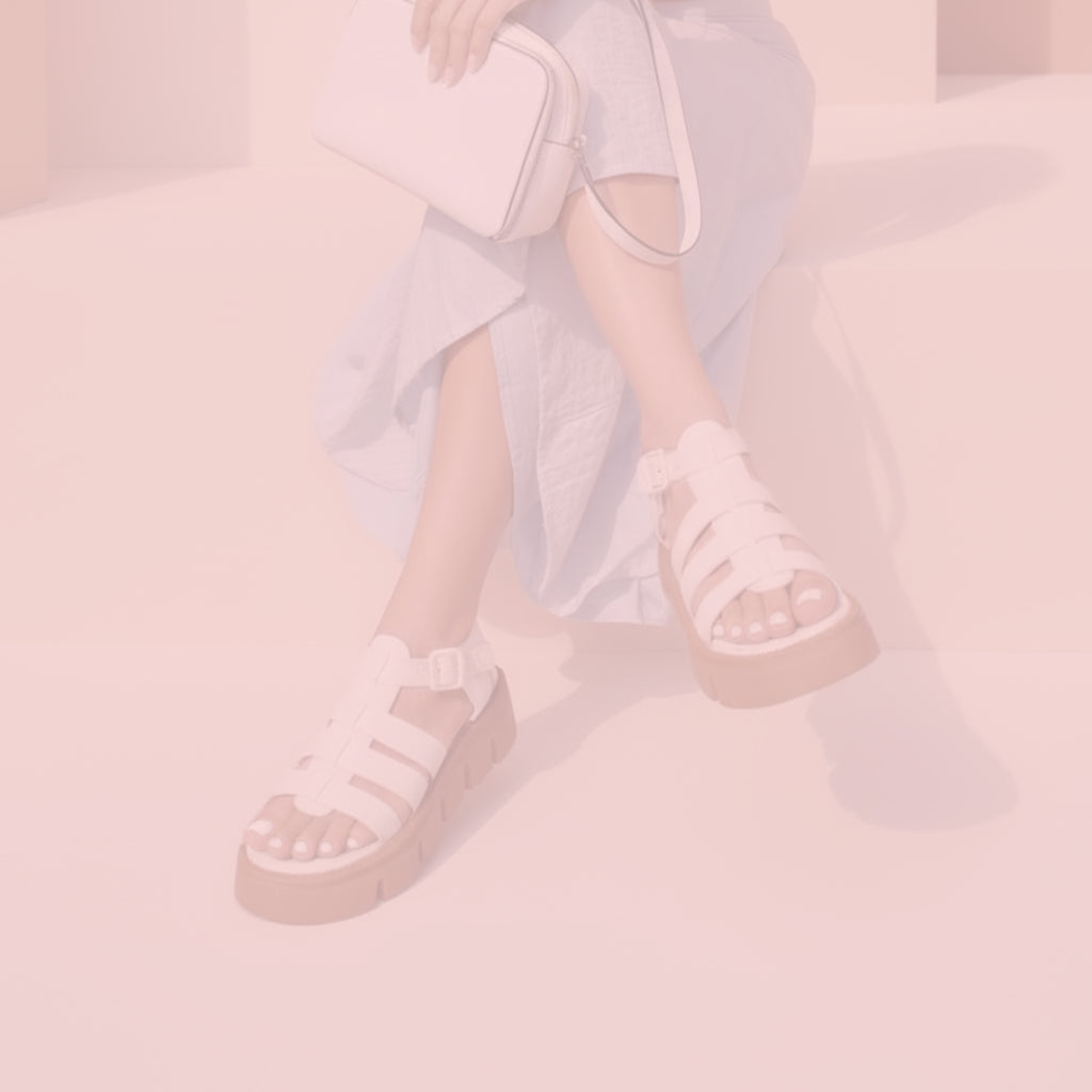 Sandalias Elora-Blanco Ostra