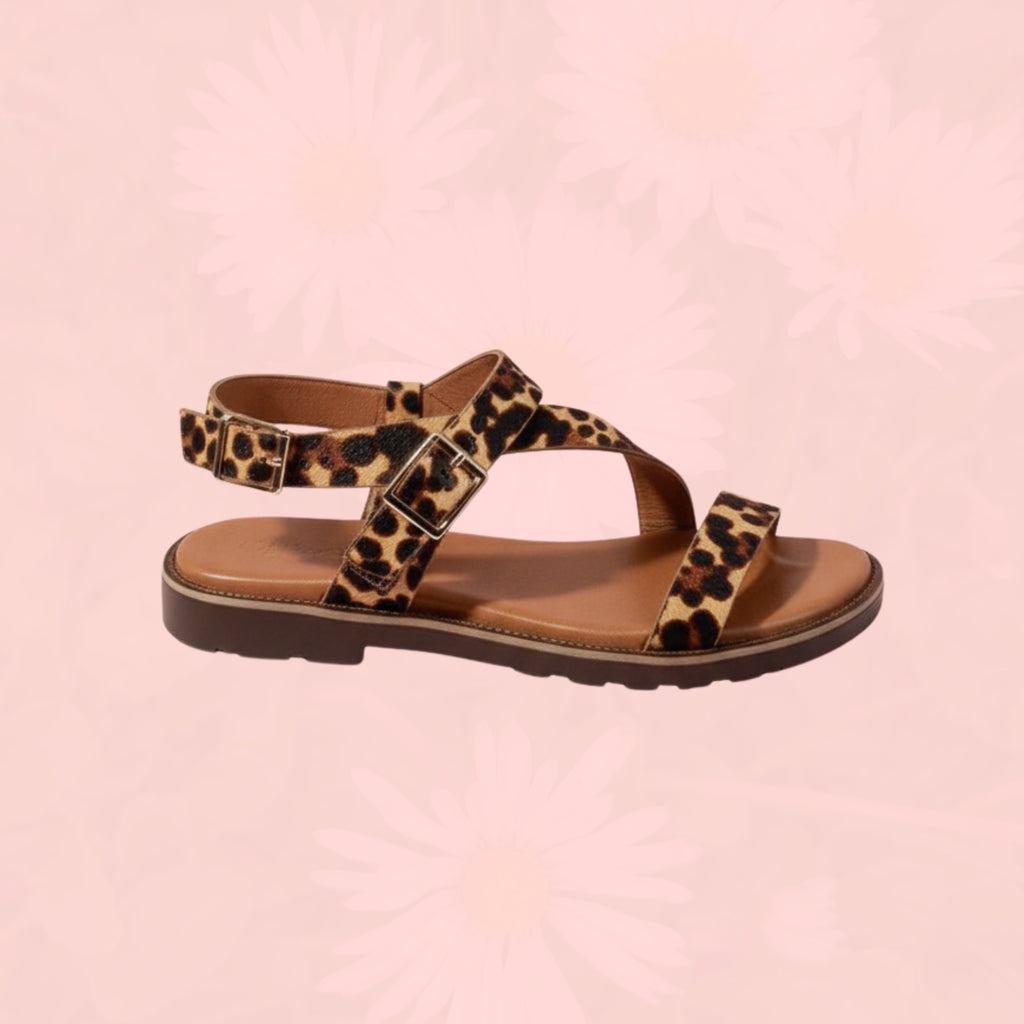 Ari – Sandalia Animal Print Zelem